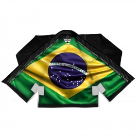 Brazilian Jiun Jitsu Gi  - Inner Sublimation Brazil Flag